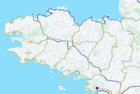 itinéraires en France