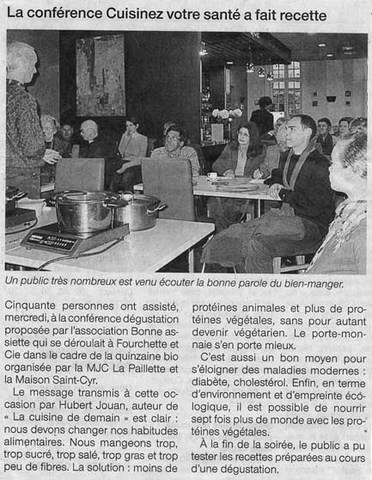 conférence Hubert Jouan